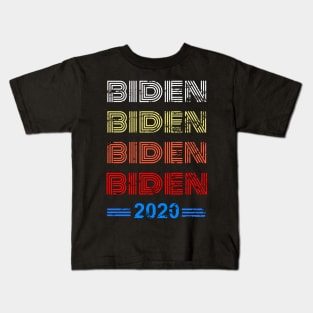 Biden 2020 Vote For American President Election Gift Vintage style Kids T-Shirt